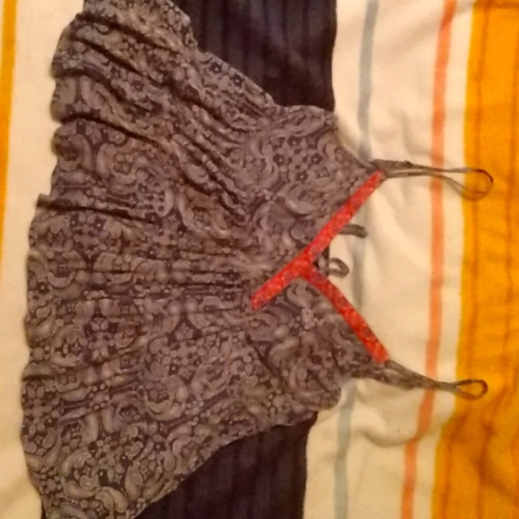 American Rag navy floral camisole top size Medium - Picture 1 of 4